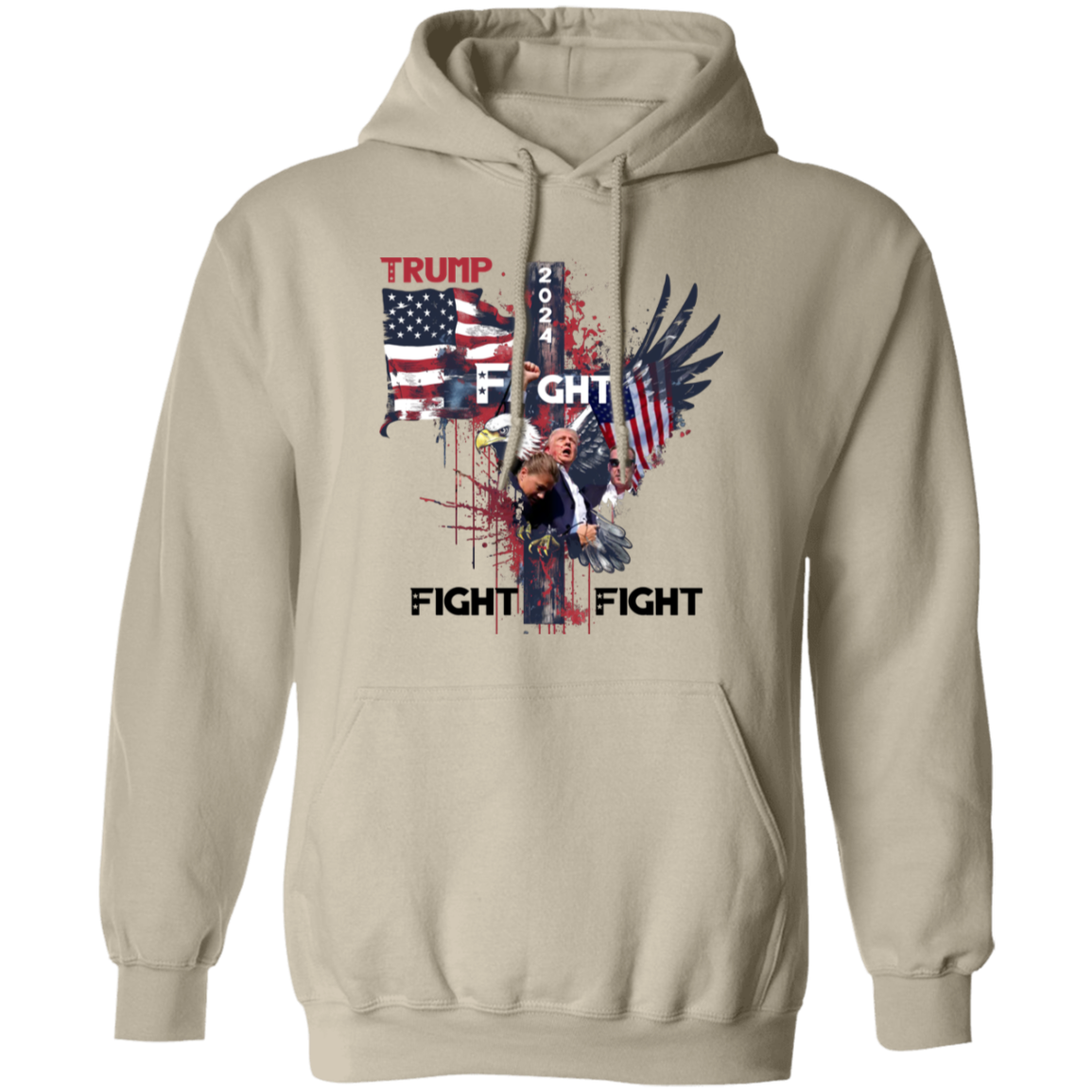 Trump Fight Fight Fight Bright Shirt HO82 65394