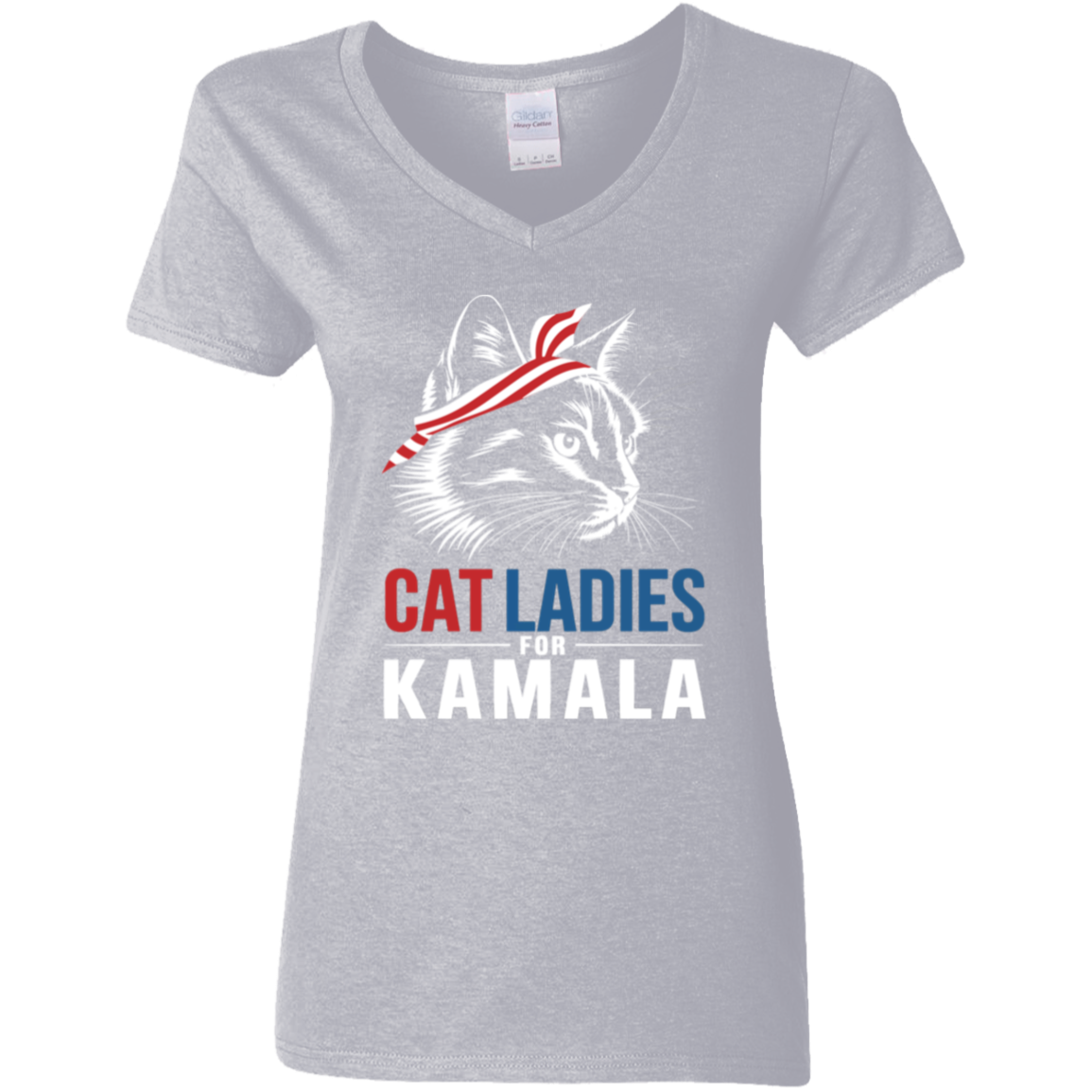 Cat Ladies For Kamala Shirt | Kamala Harris 2024 Shirt HA75 63576