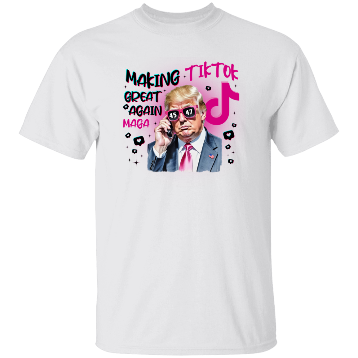 Trump Save Tiktok - Making TikTok Great Again Bright Shirt CH07 67296