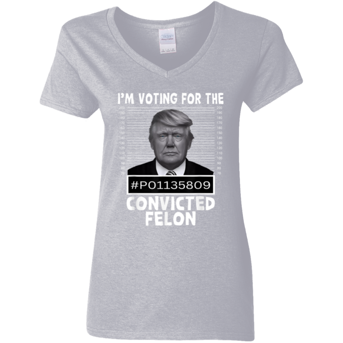 I'm Voting For The Convicted Felon Trump 2024 Shirt TH10 62693