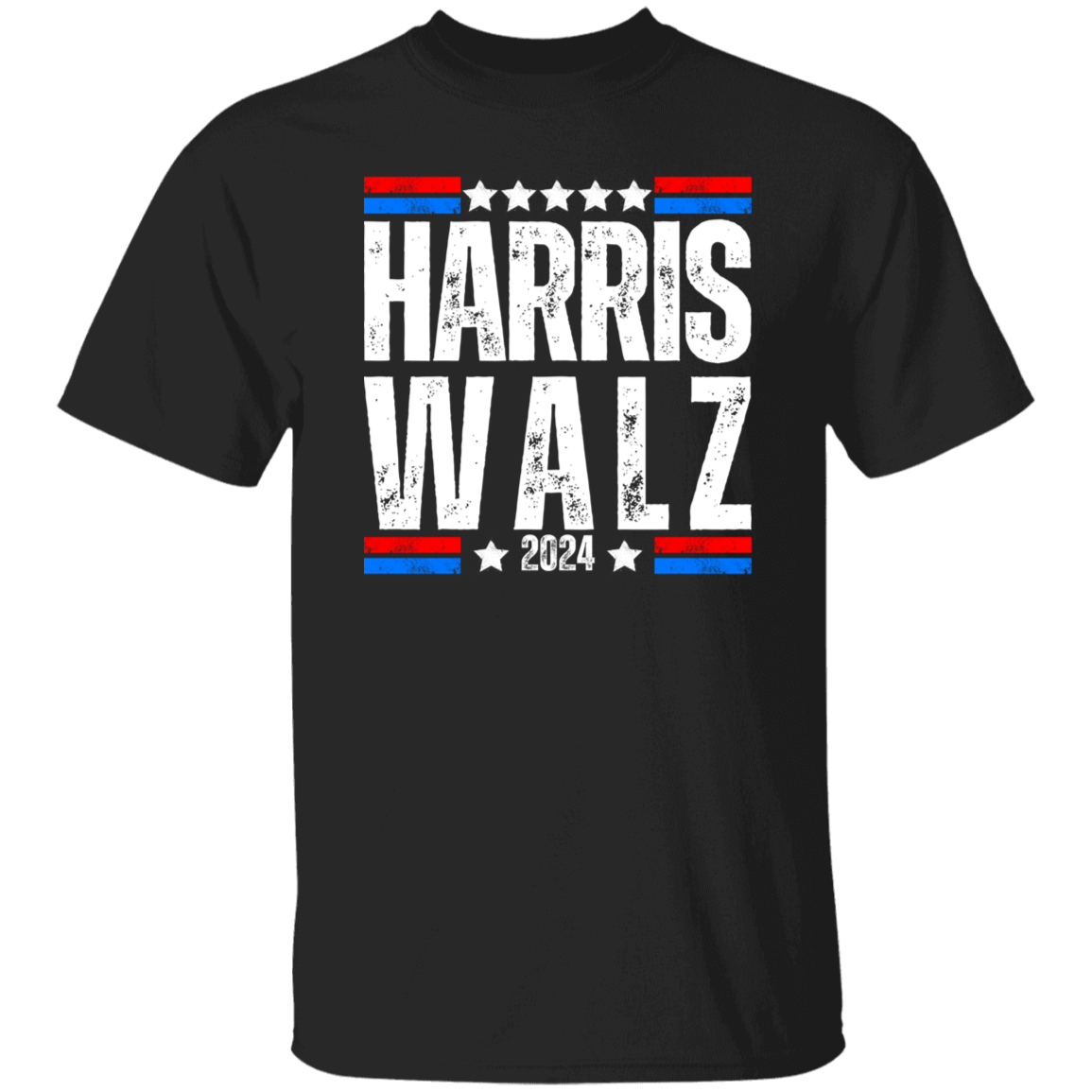 Harris Walz President 2024 Dark Shirt HO82 65154