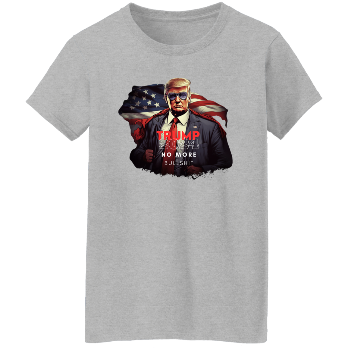 Donald Trump 2024 Support For President Dark Shirt N304 62546 HO82