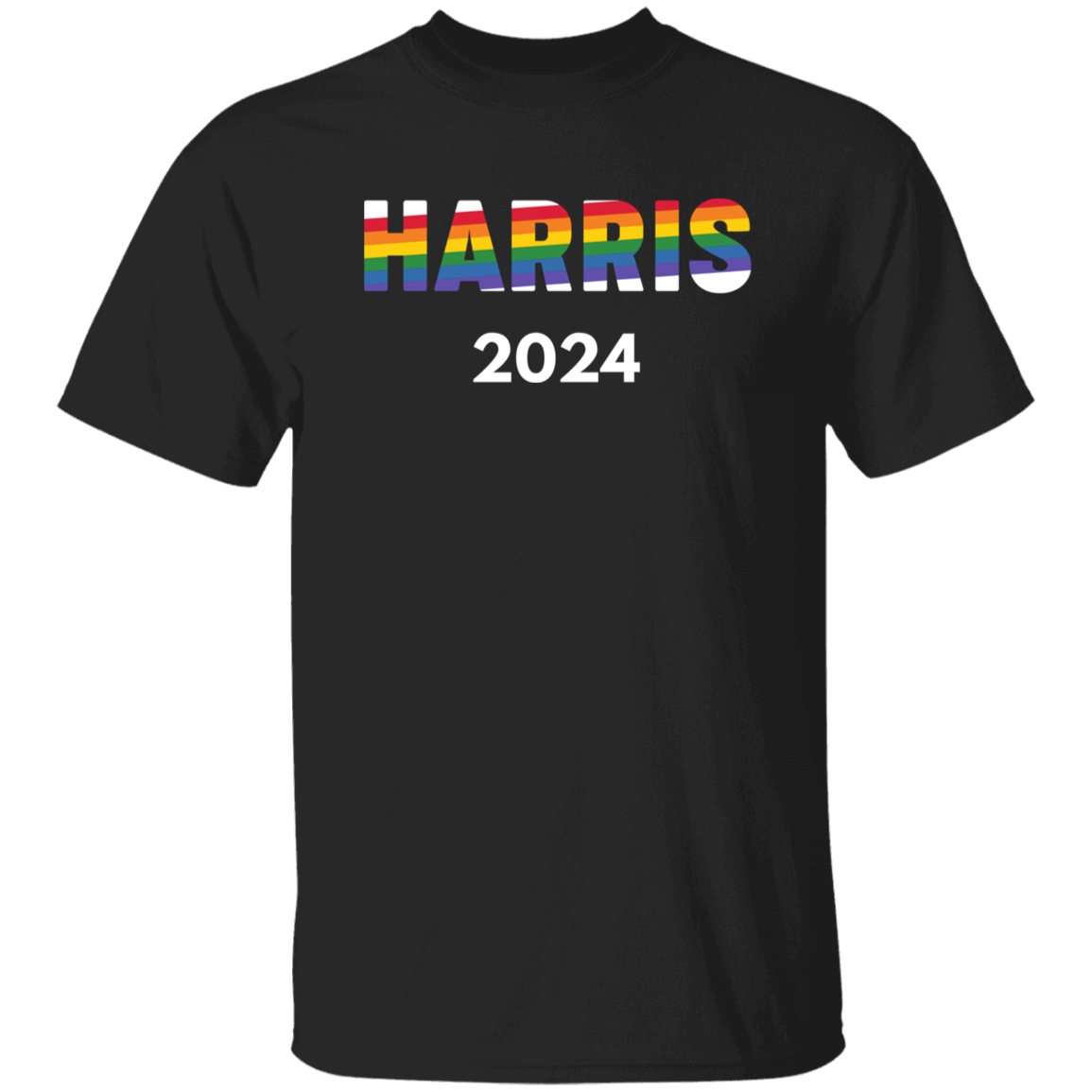 Kamala Harris 2024 For President Campaign LBGTQ Pride Dark Shirt HO82 65092