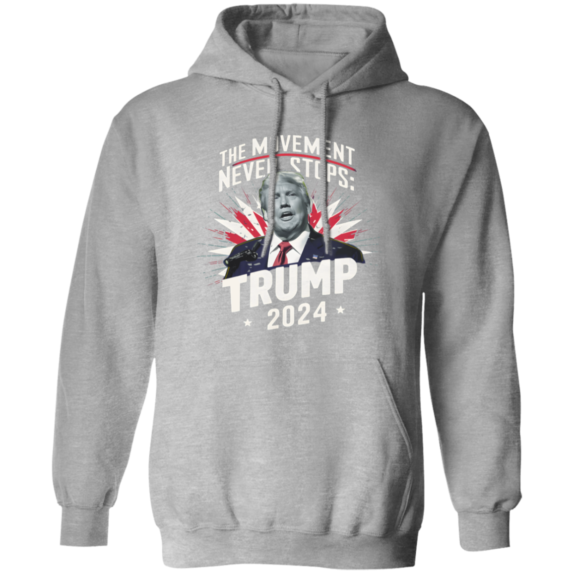 The Moment Never Stop Trump 2024 Dark Shirt HA75 62734