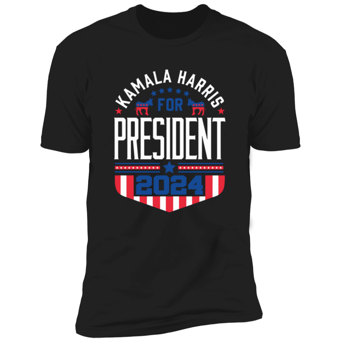 Kamala Harris For President Vote Democrat 2024 Election Dark Shirt HO82 63402