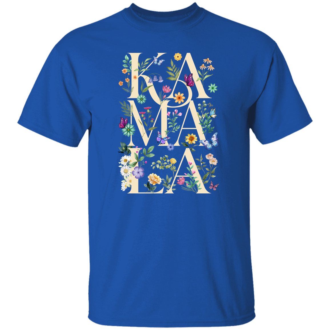 Kamala Harris Voting 2024 Presidential Election Botanical Dark Shirt HO82 65112