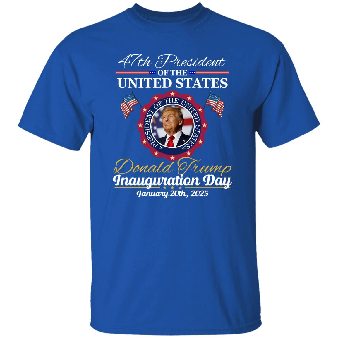 Donald Trump Presidential Inauguration Day 2025 Dark Shirt HA75 67120