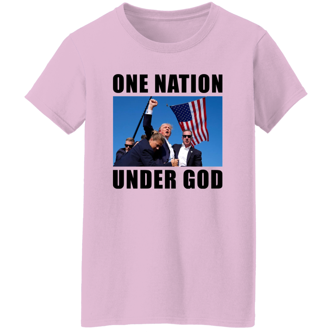 One Nation Under God Donald Trump Shirt TH10 63441