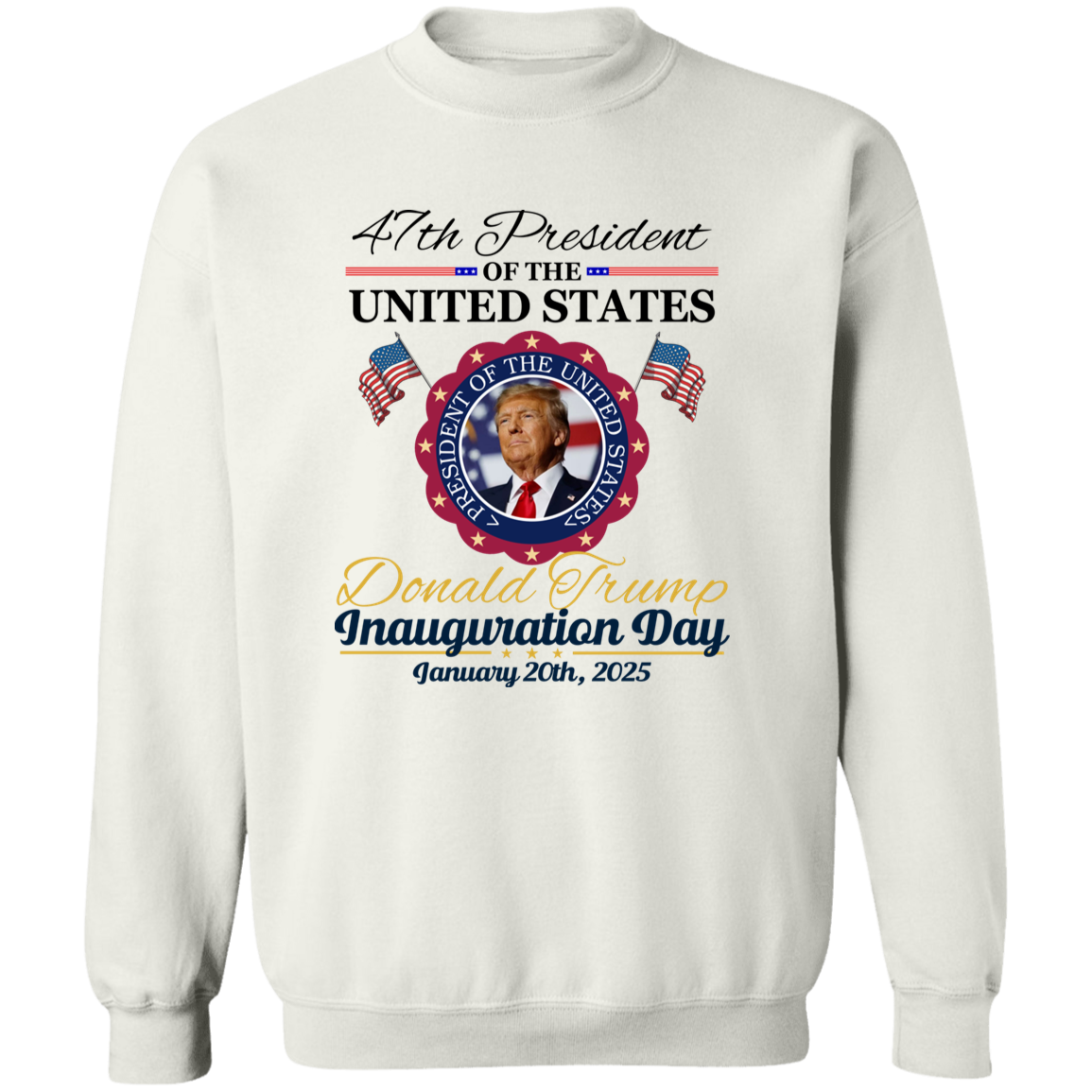 Donald Trump Presidential Inauguration Day 2025 Bright Shirt HA75 67122