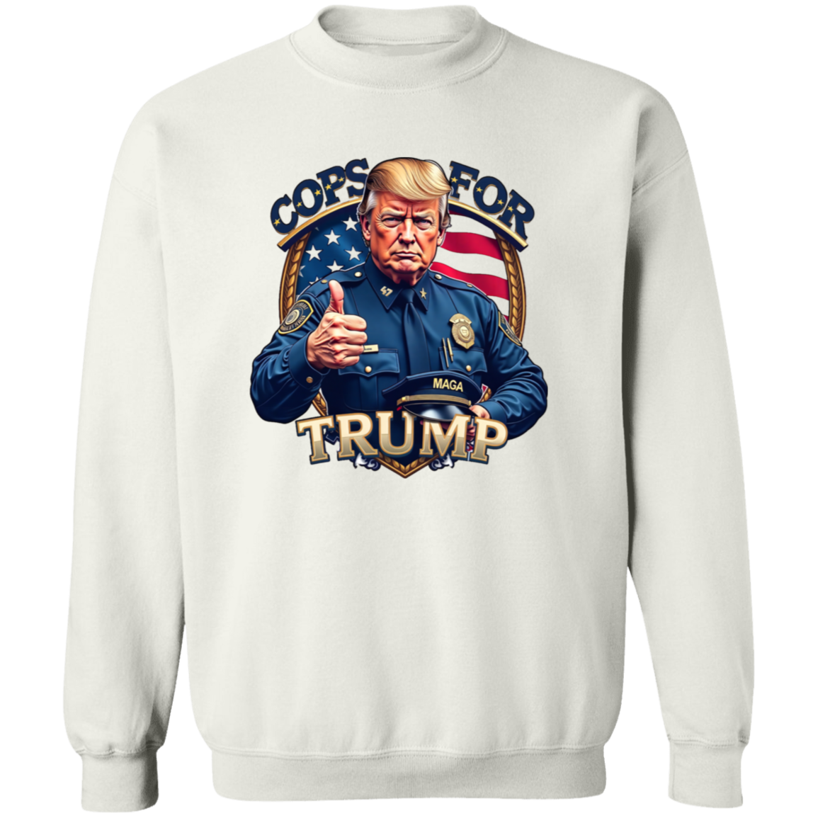 Cops For Trump MAGA Bright Shirt HO82 65700