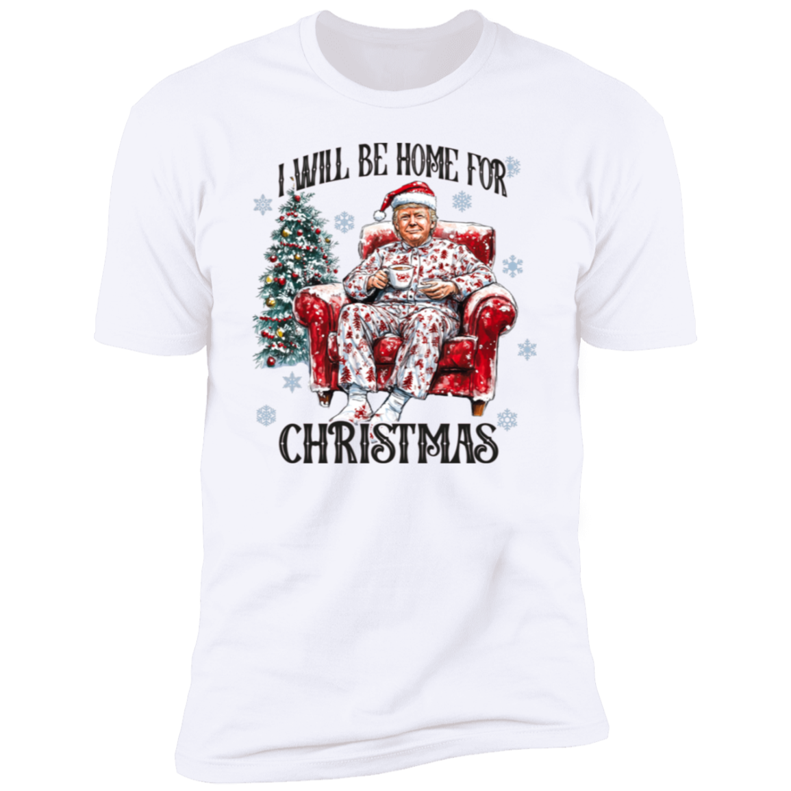I’ll Be Home for Christmas Trump Shirt – Perfect Festive Gift HO82 63705