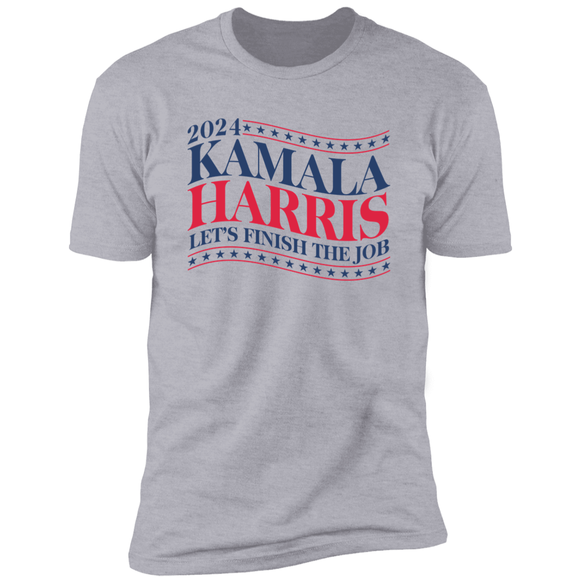 2024 Let's Finish The Job Kamala Harris Bright Shirt TH10 63385