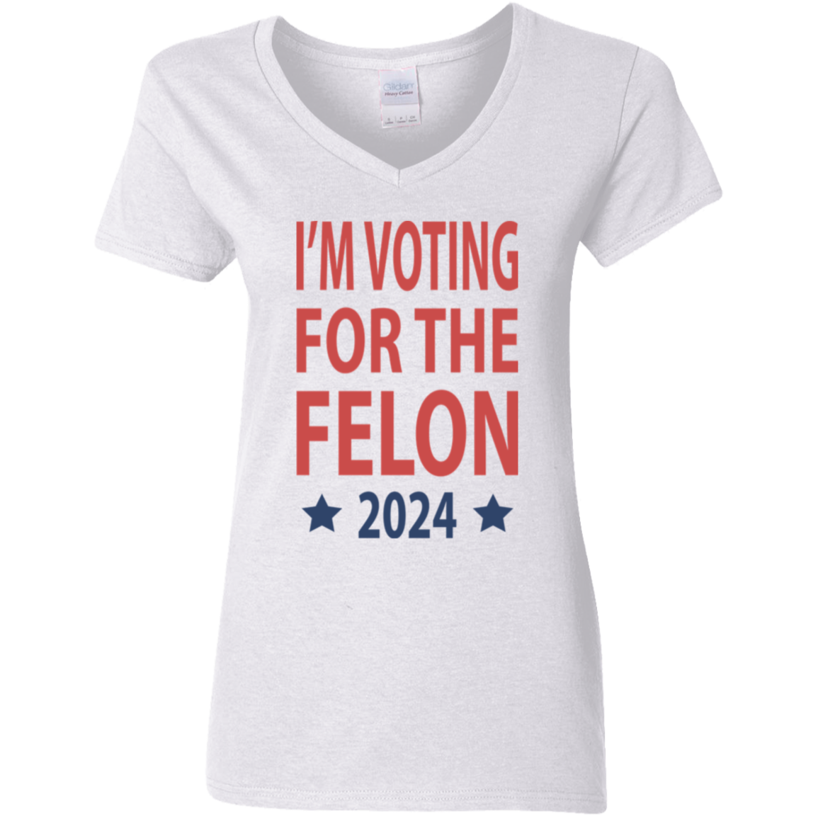 I'm Voting For The Felon President Trump 2024 Bright Shirt HO82 62660
