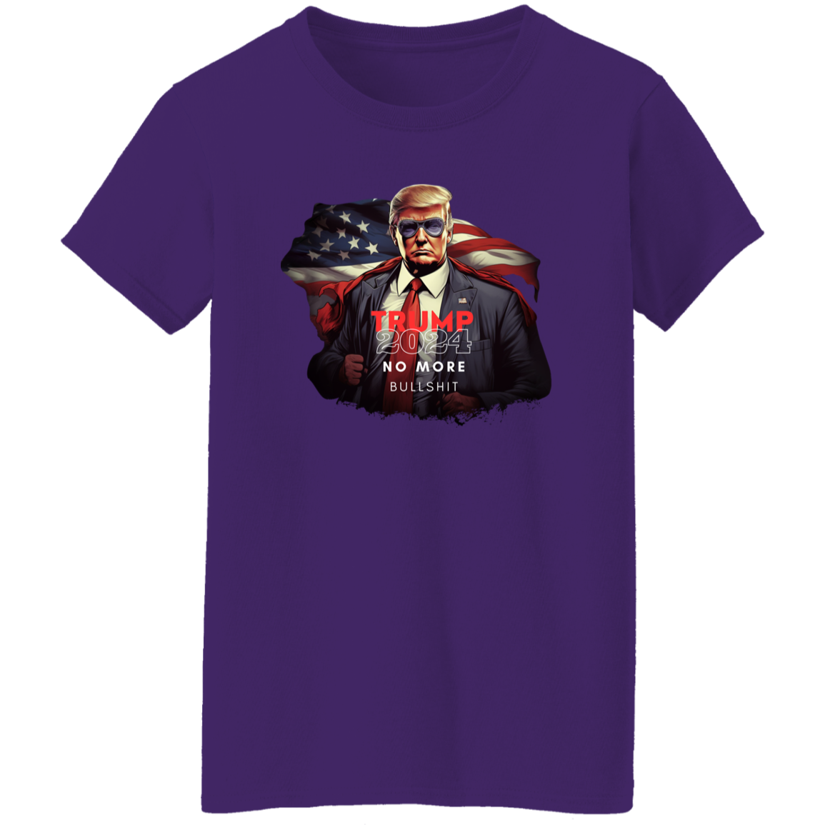 Donald Trump 2024 Support For President Dark Shirt N304 62546 HO82