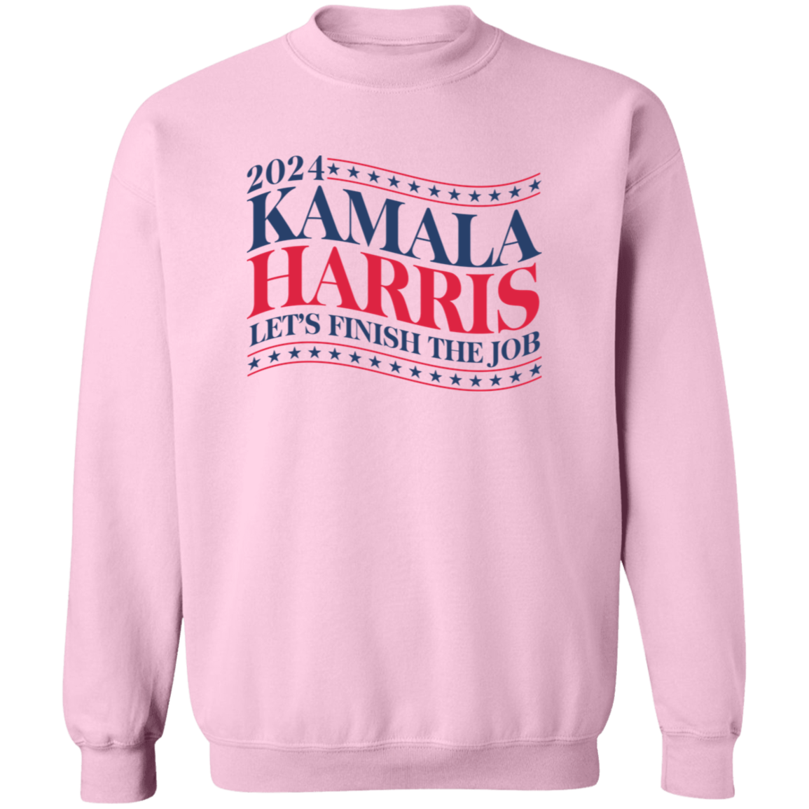2024 Let's Finish The Job Kamala Harris Bright Shirt TH10 63385
