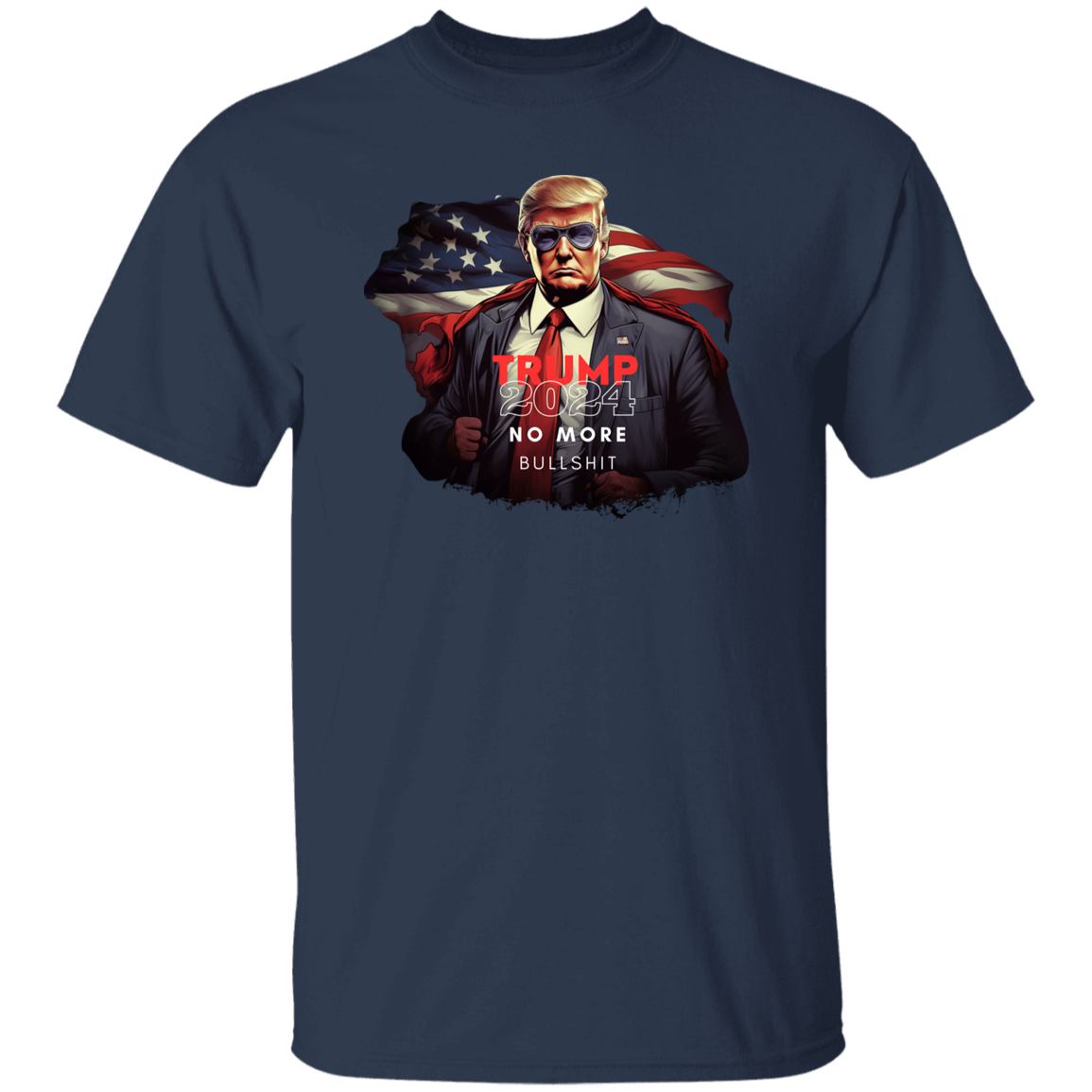 Donald Trump 2024 Support For President Dark Shirt N304 62546 HO82