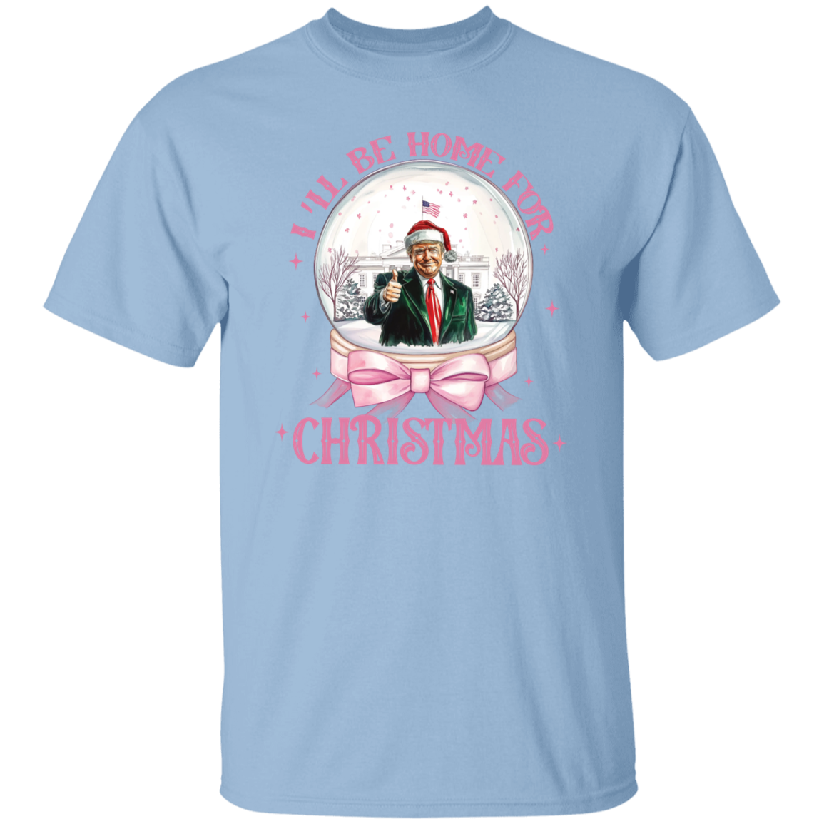 I'll Be Home For Christmas Donald Trump Shirt HA75 63646
