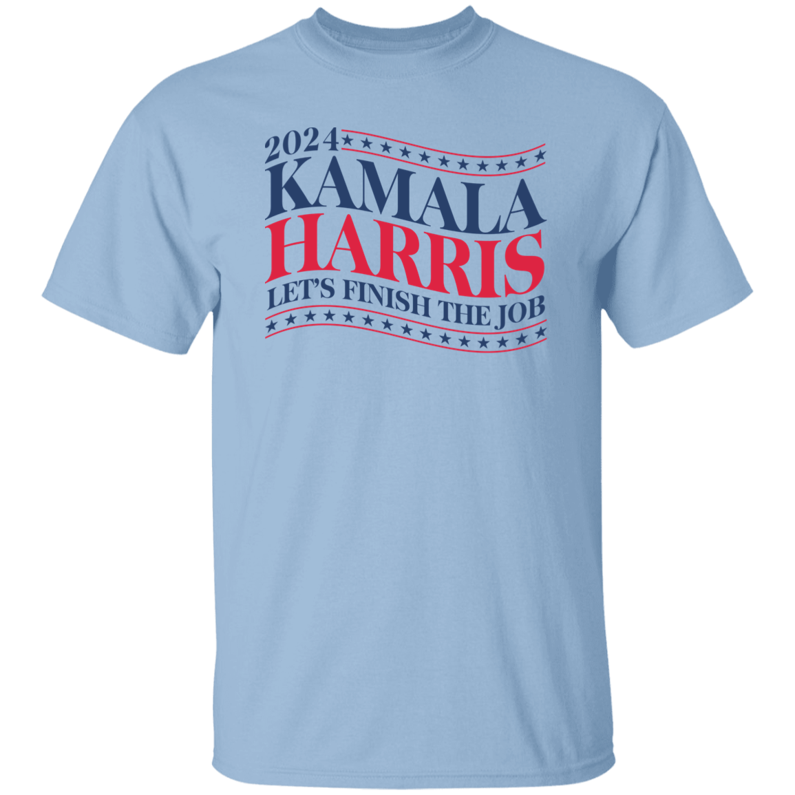 2024 Let's Finish The Job Kamala Harris Bright Shirt TH10 63385