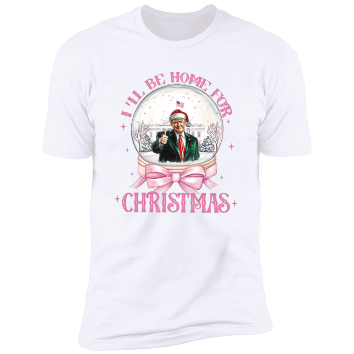 I'll Be Home For Christmas Donald Trump Shirt HA75 63646