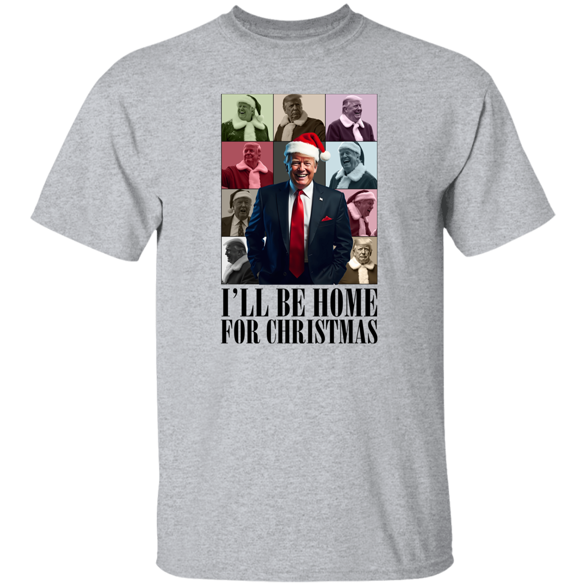 I'll Be Home For Christmas Donald Trump Shirt HA75 63644