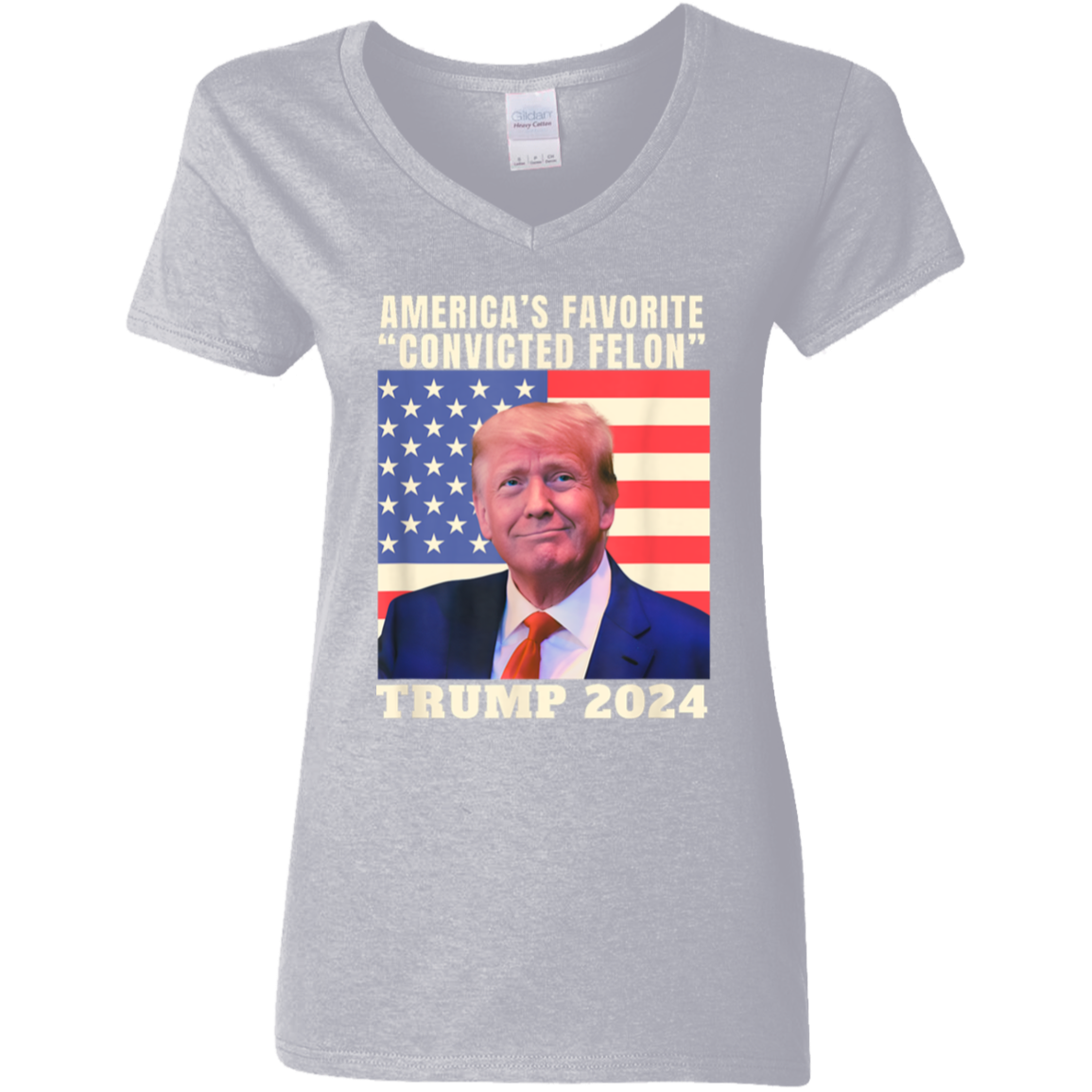 America's Favorite "Convicted Felon" Trump 2024 Shirt TH10 62691