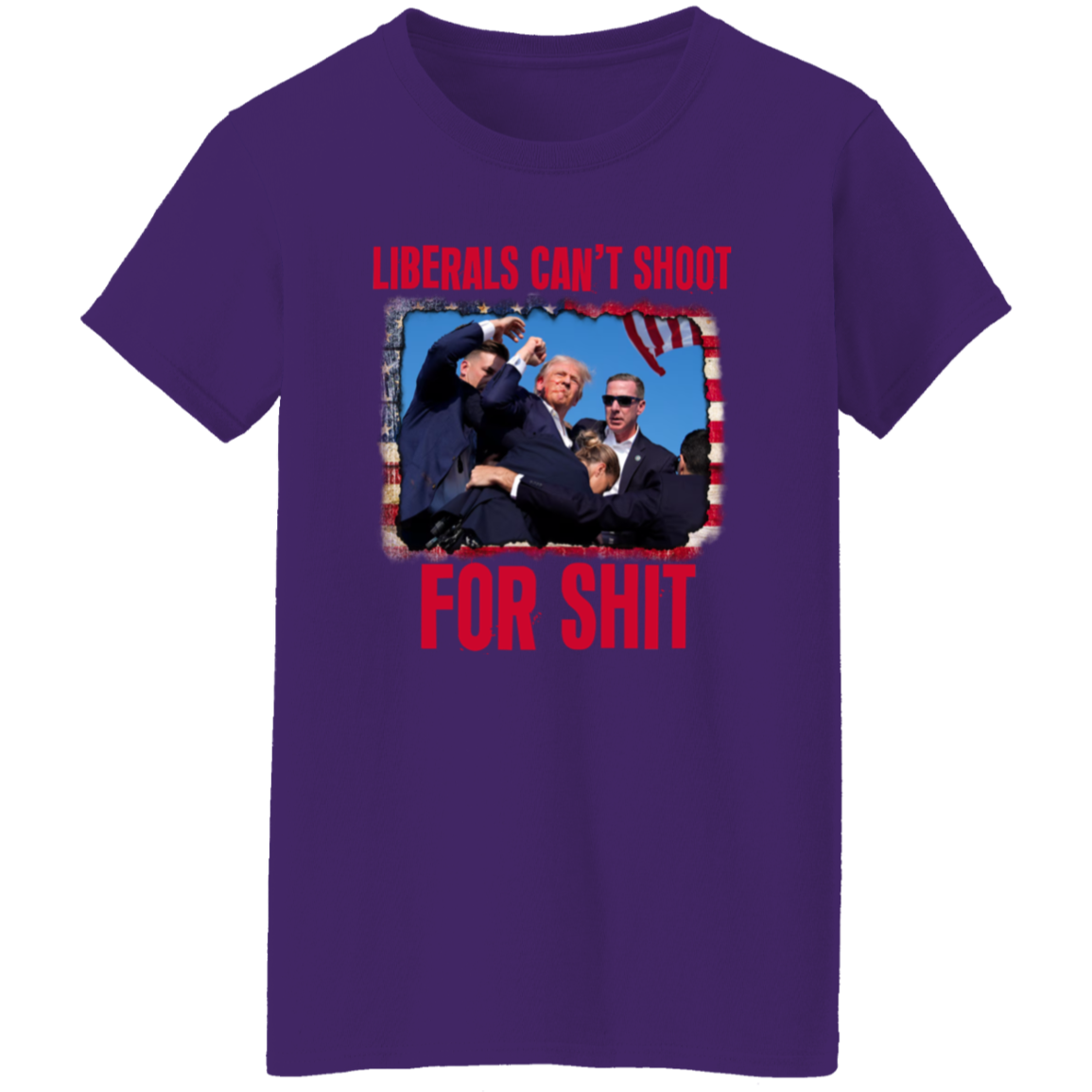 Liberals Can't Sh**t For Sh** Shirt HA75 63162