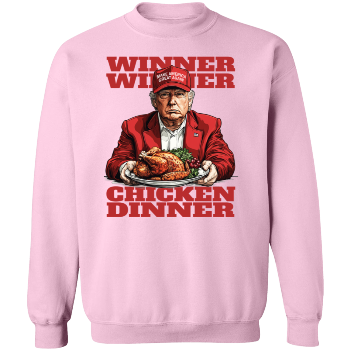 Trump Winner Chicken Dinner Bright Shirt LM32 63891