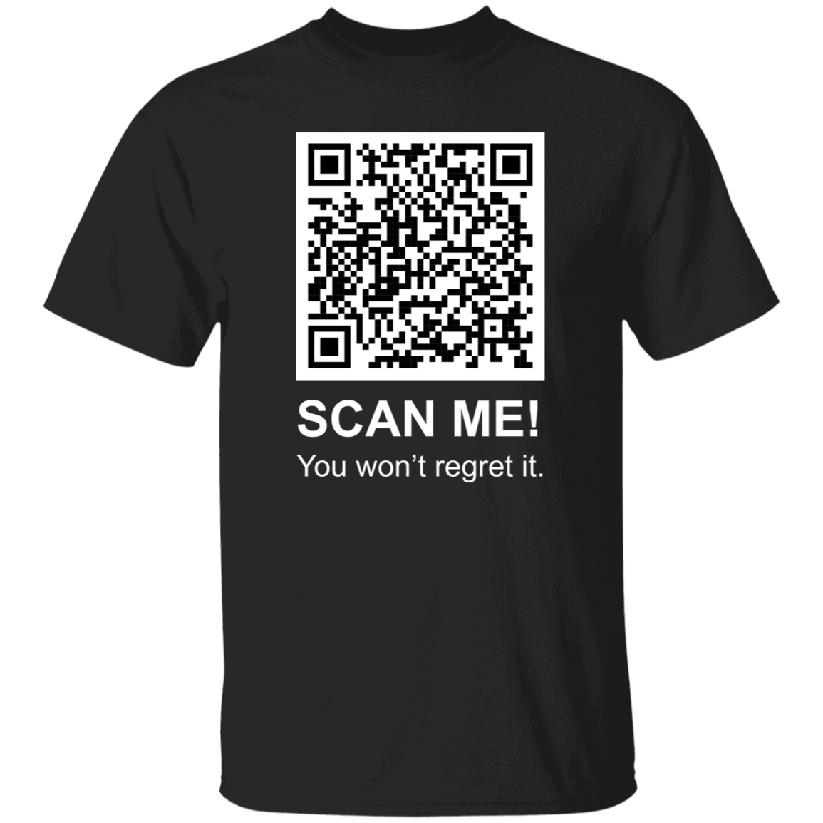 Funny Trump QR Code Dance - Scan me! Dark Shirt HA75 64178