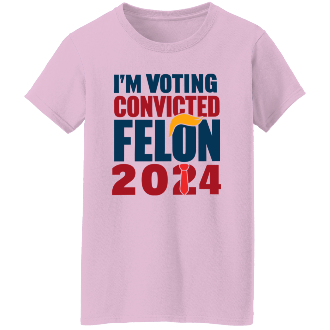 Donald Trump I'm Voting Convicted Felon 2024 Shirt DM01 62769