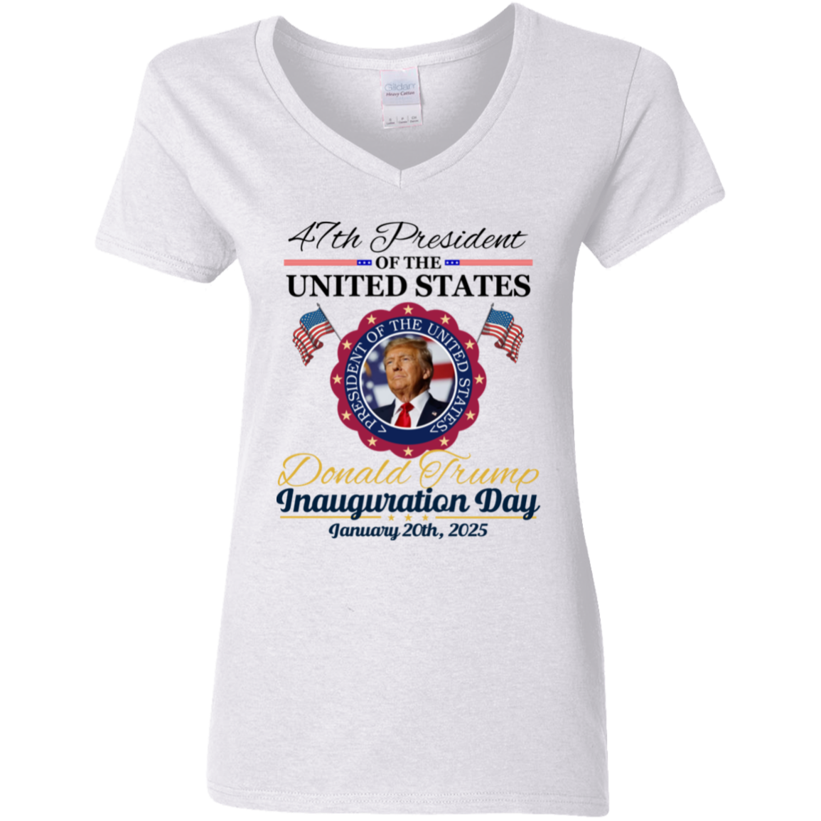 Donald Trump Presidential Inauguration Day 2025 Bright Shirt HA75 67122
