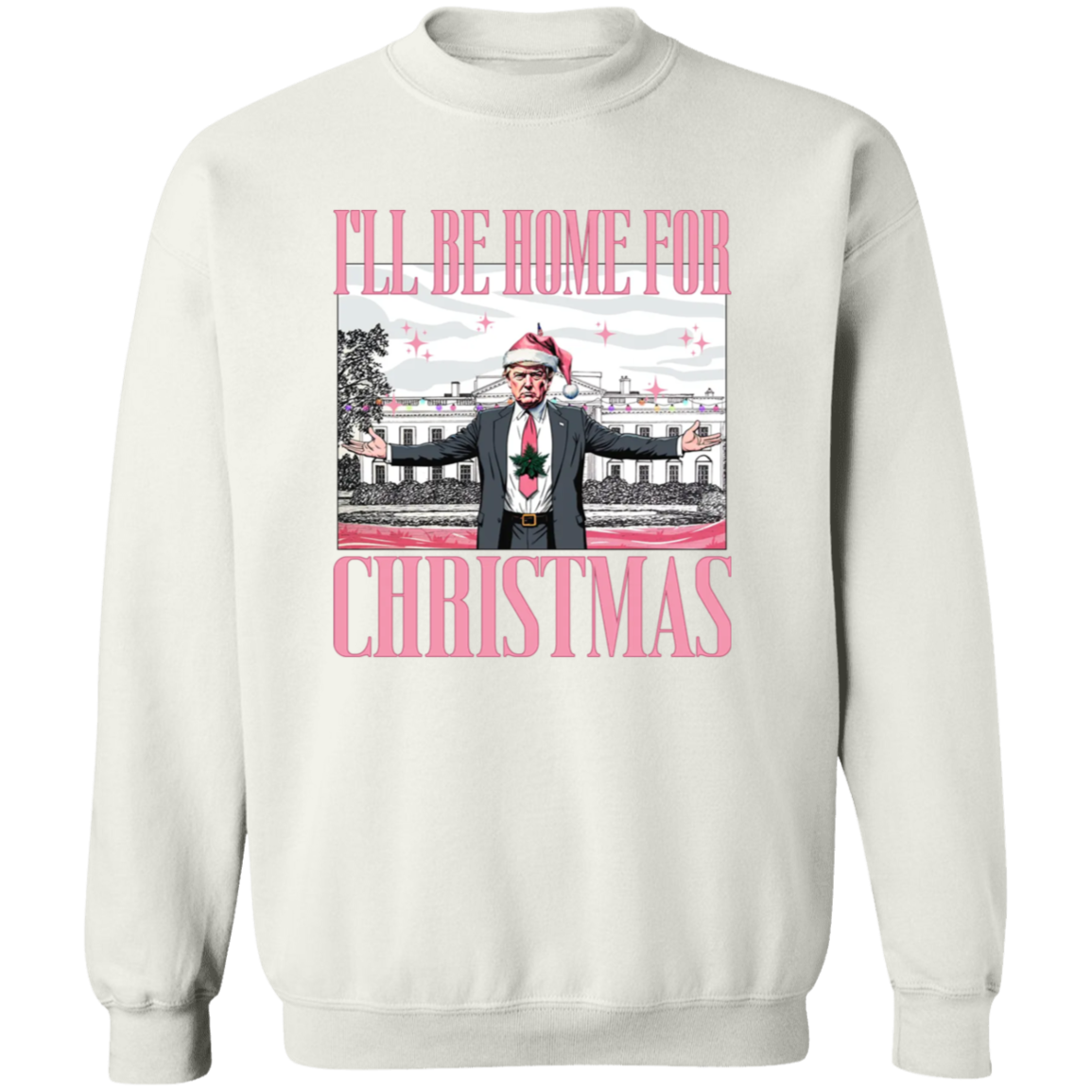 Christmas Trump Shirt, I'll Be Home for Christmas Shirt HA75 63706