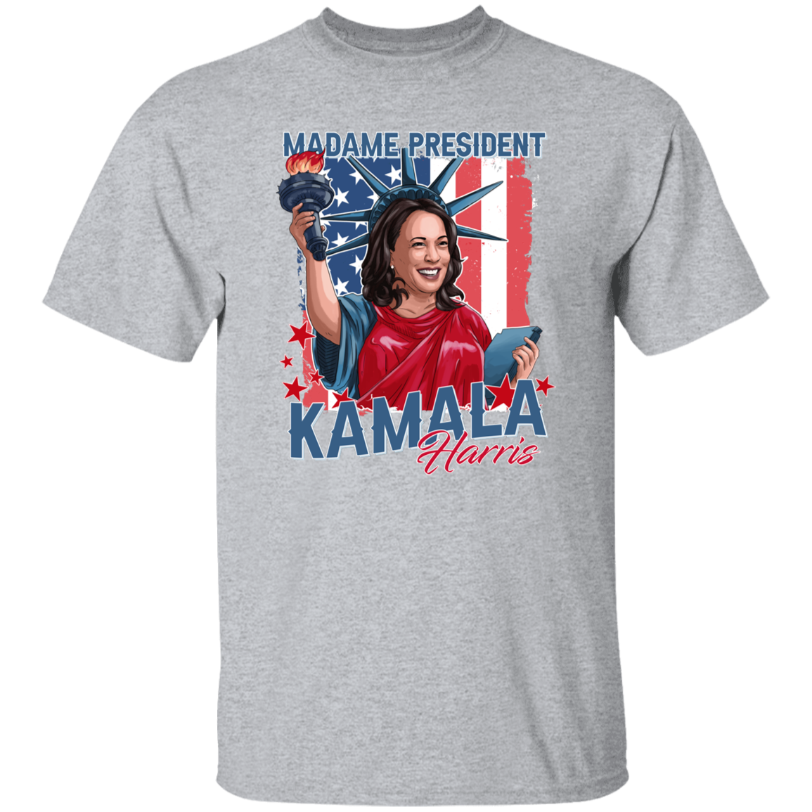 Madame President Kamala Harris 2024 Bright Shirt HA75 63504