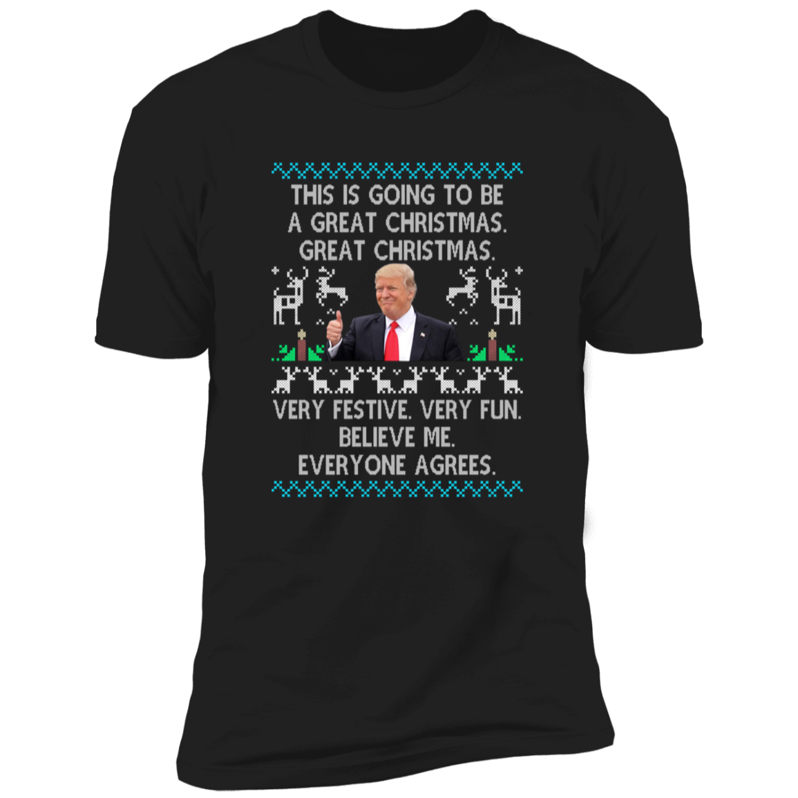 This Is Going To Be A Great Christmas Trump President Dark Sweatshirt HO82 65126
