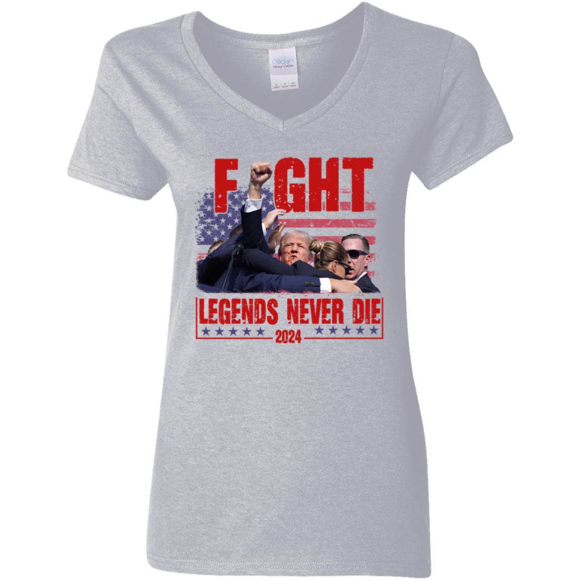 Trump F**ht - Legends Never D** 2024 Bright Shirt HA75 63128
