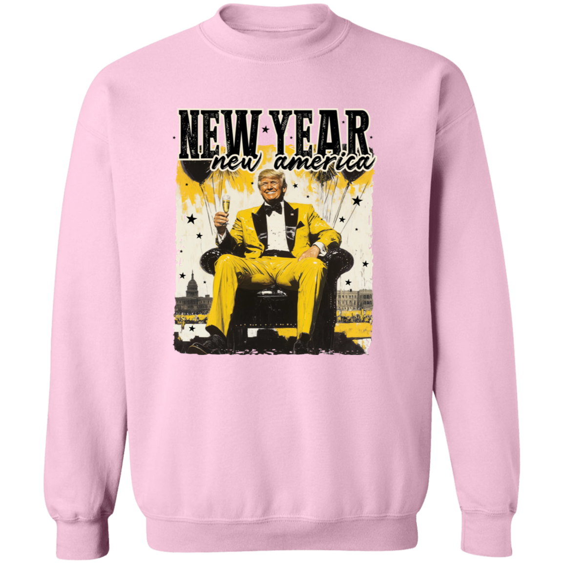 New Year New America Trump Bright Shirt HA75 64234