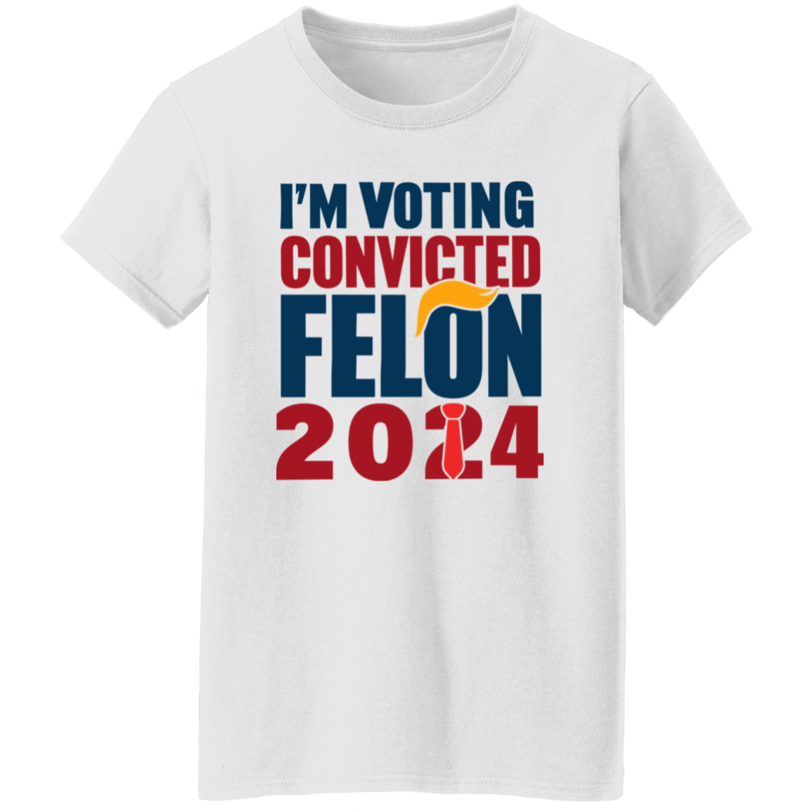 Donald Trump I'm Voting Convicted Felon 2024 Shirt DM01 62769