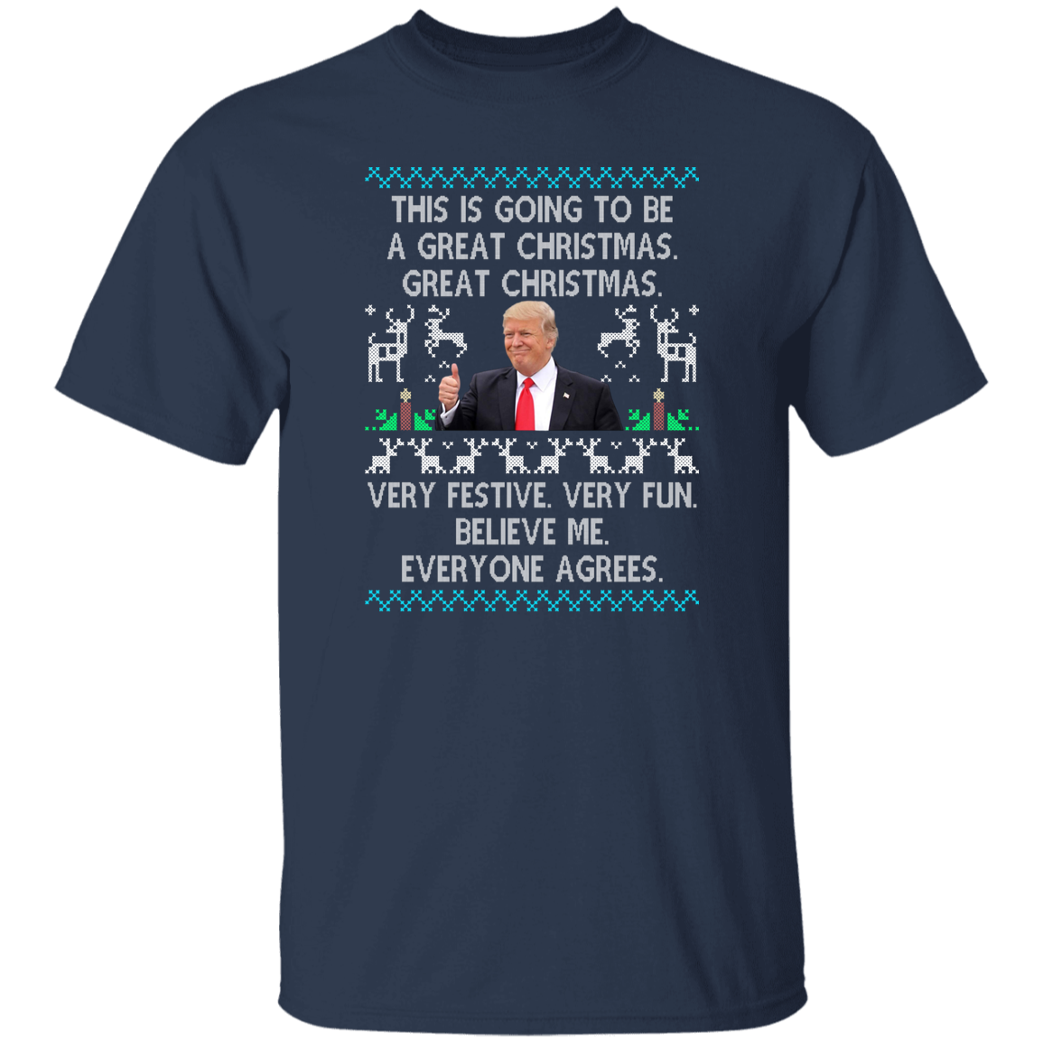 This Is Going To Be A Great Christmas Trump President Dark Sweatshirt HO82 65126