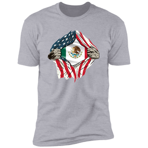 American Grown Mexican Roots USA Mexico Flag Flag Shirt HA75 63322