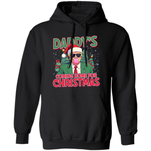 Daddy's Coming Home For Christmas Dark Shirt TH10 64061