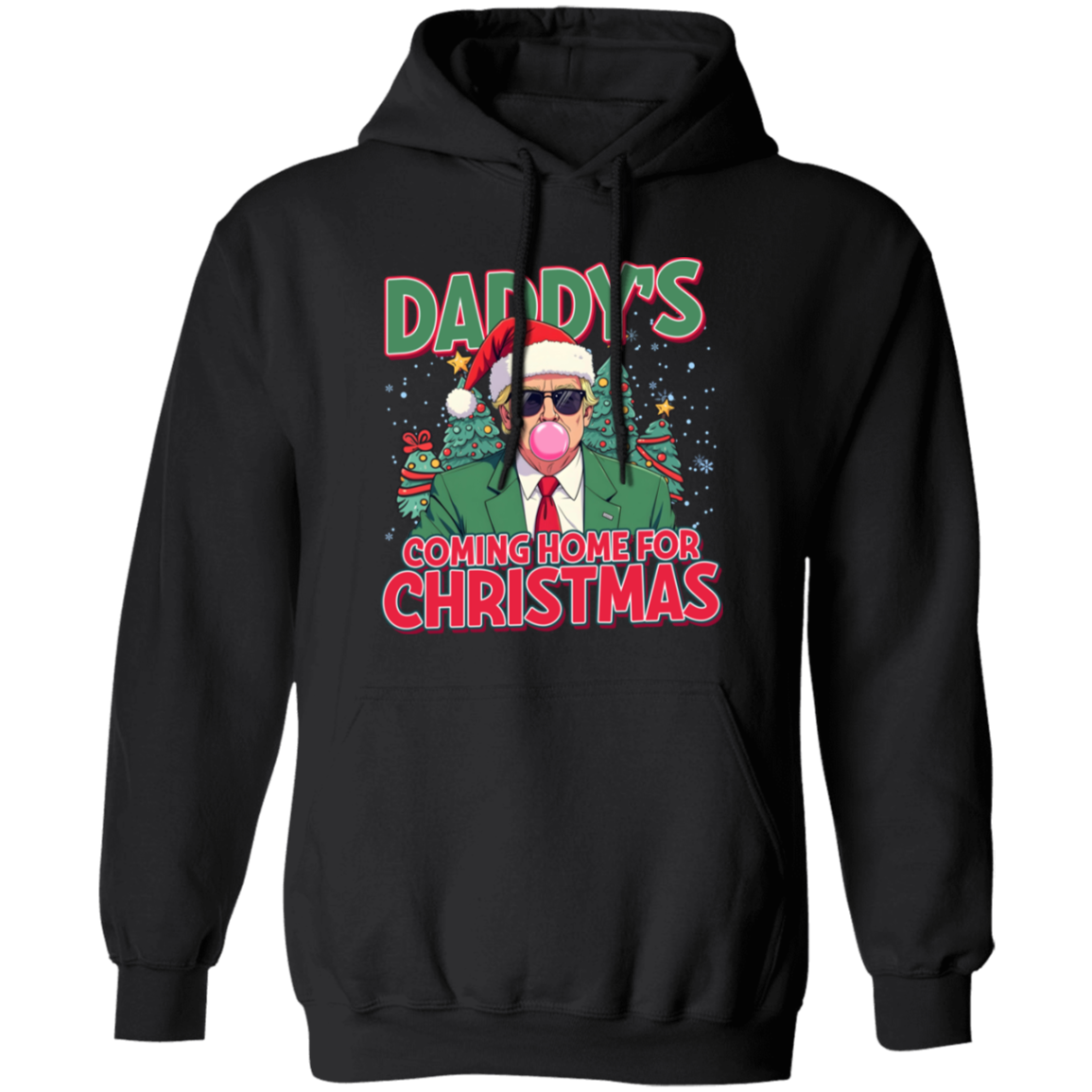 Daddy's Coming Home For Christmas Dark Shirt TH10 64061