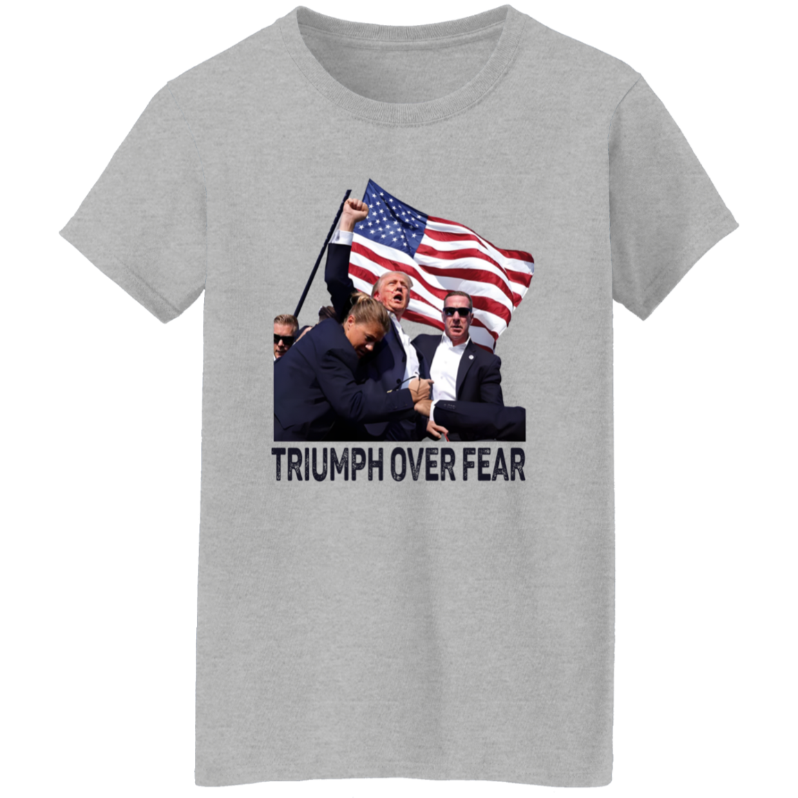 Triumph Over Fear Donald Trump Shirt TH10 63469