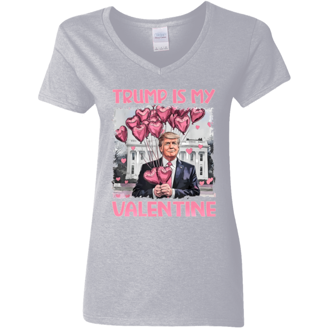 Trump Is My Valentine Bright Shirt For Trump Supporters HA75 64312