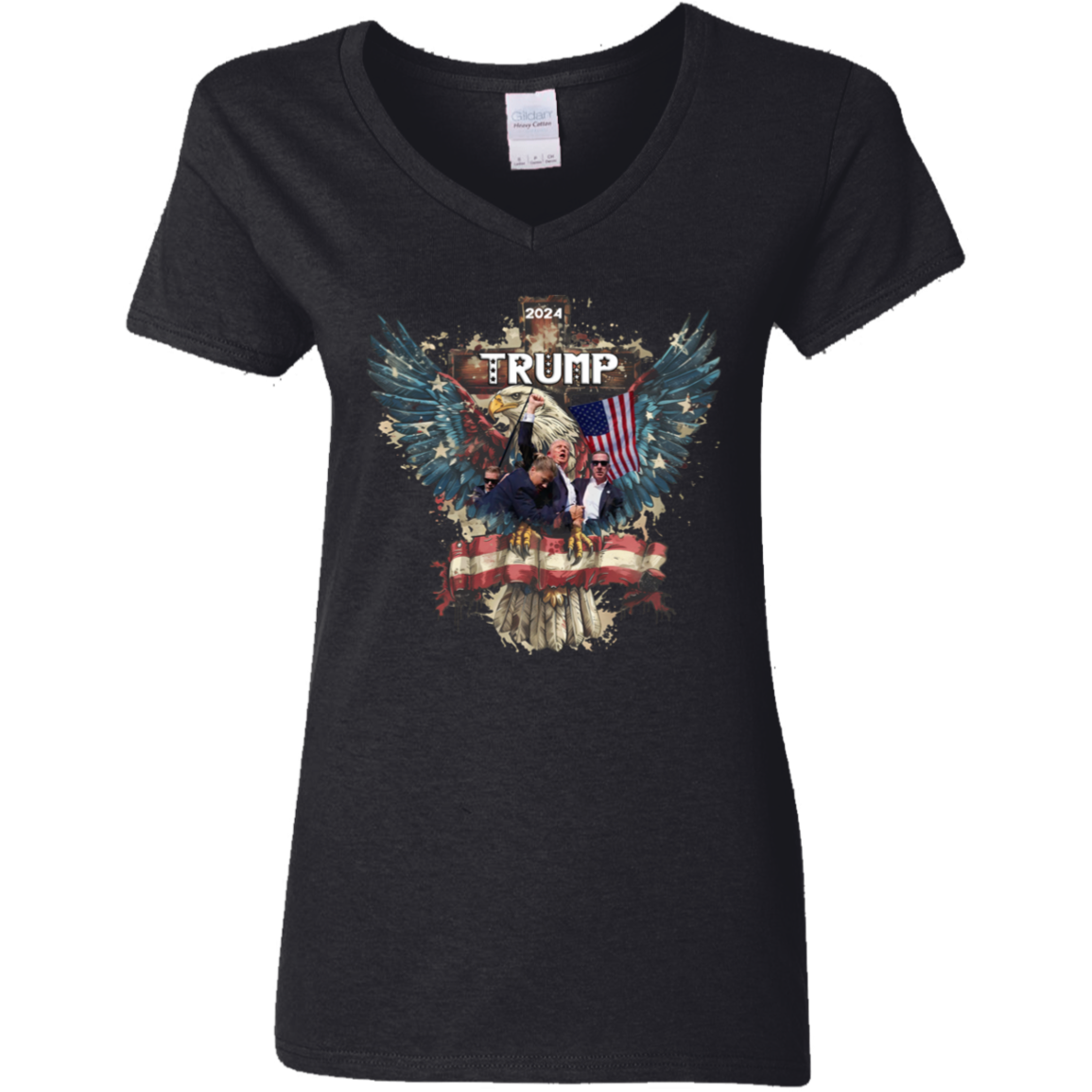 Trump President 2024 Fight Dark Shirt For Trump Lovers HO82 65392