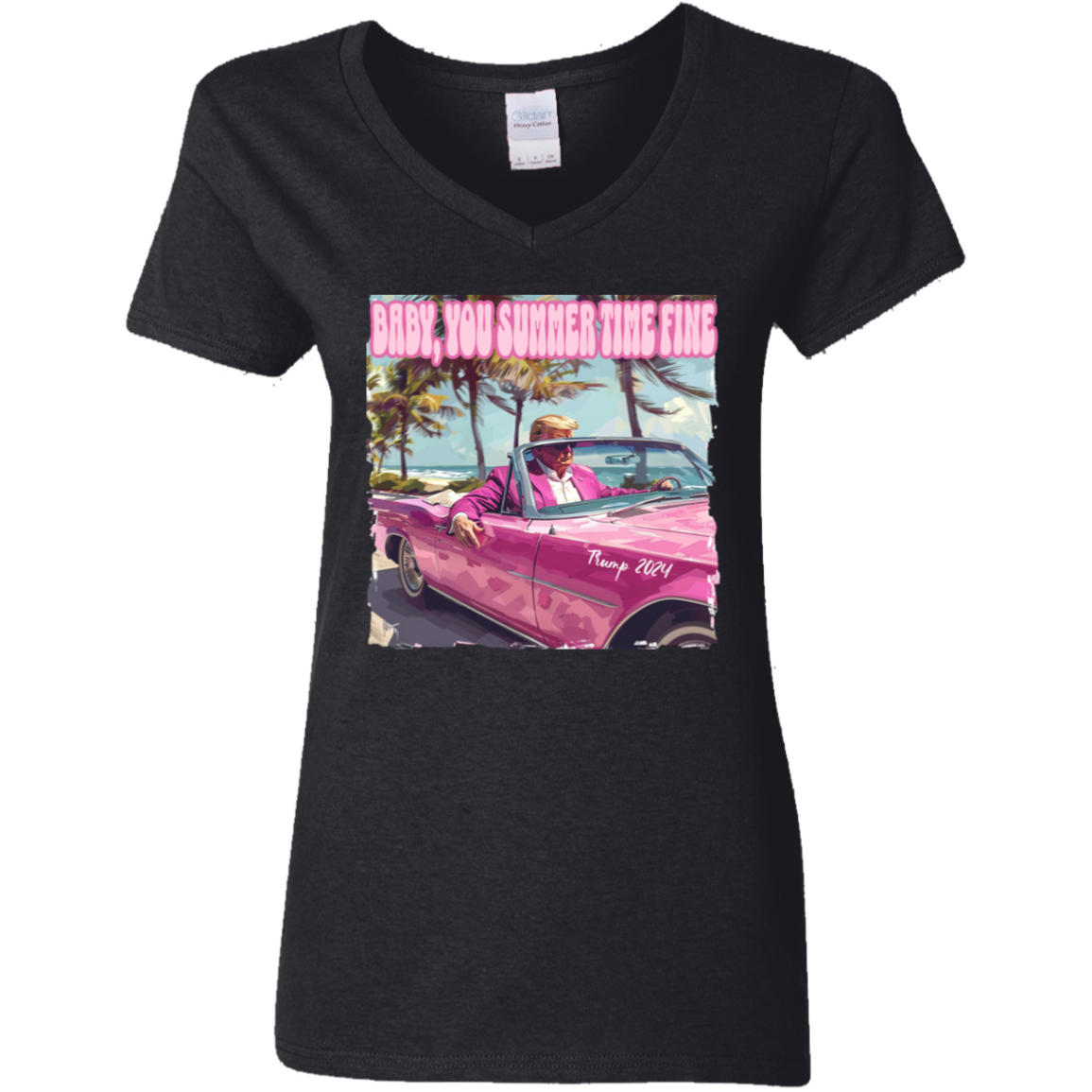 Baby You Summer Time Fine Trump Dark Shirt TH10 62533