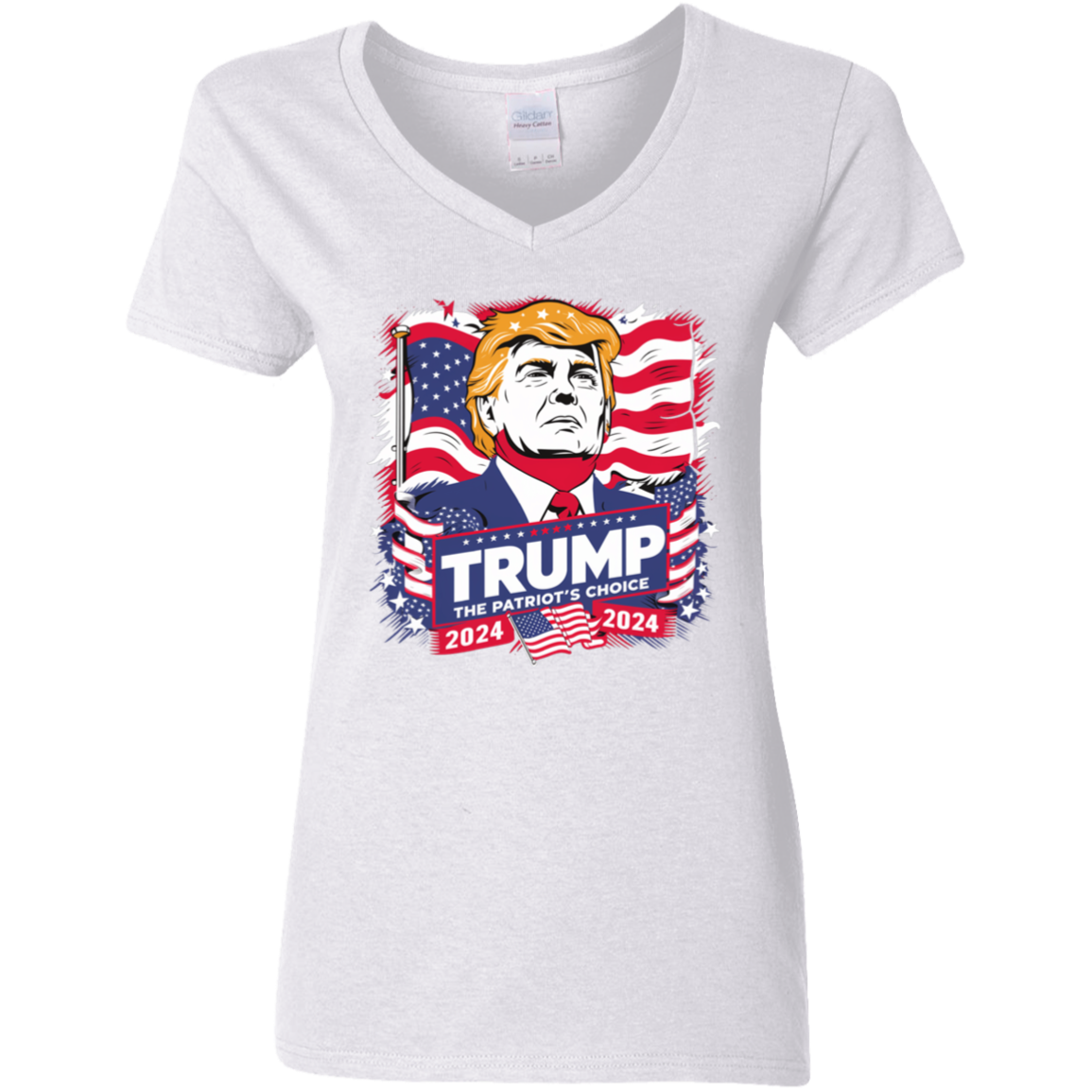 Trump 2024 - The Patriot's Choice Bright Shirt HA75 62746