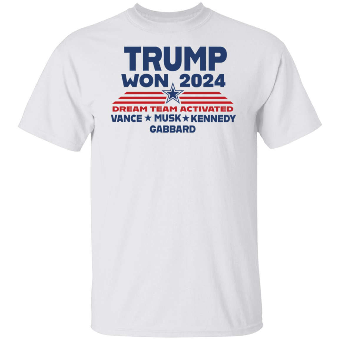Trump Won 2024 Bright Shirt TH10 64015