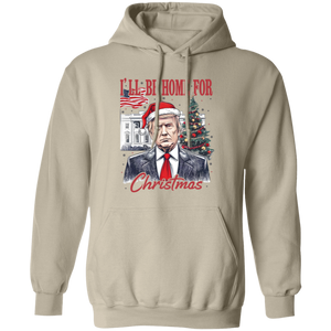 Trump I'll Be Home for Christmas, Humorous Trump Christmas Shirt HA75 63660