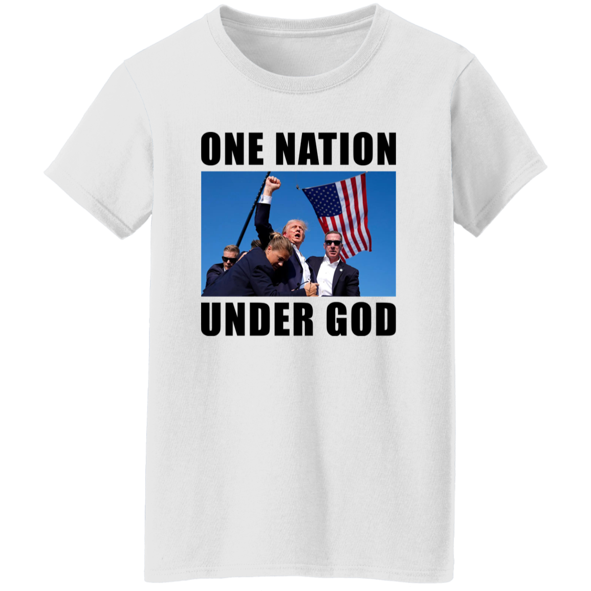 One Nation Under God Donald Trump Shirt TH10 63441