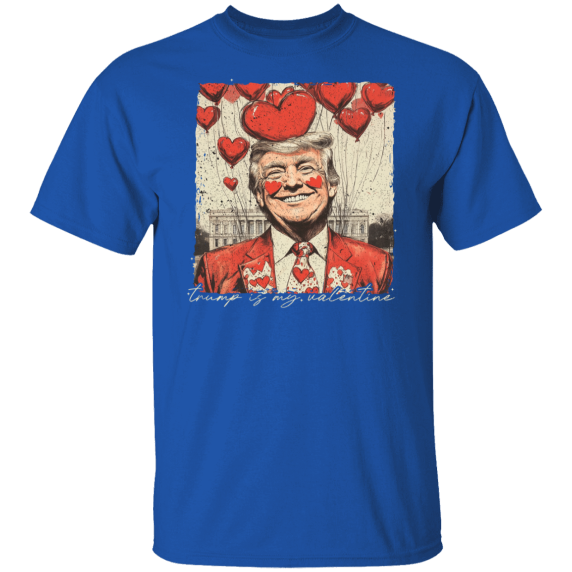 Trump Is My Valentine Dark Shirt TH10 64257