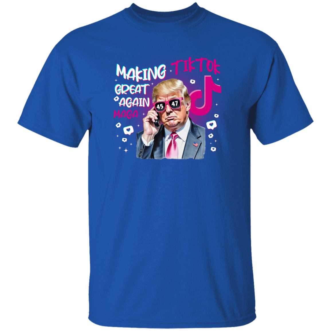 Trump Save Tiktok - Making TikTok Great Again Dark Shirt CH07 67298